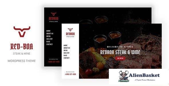 99147  Redboa v1.0 - Steakhouse Restaurant WordPress 