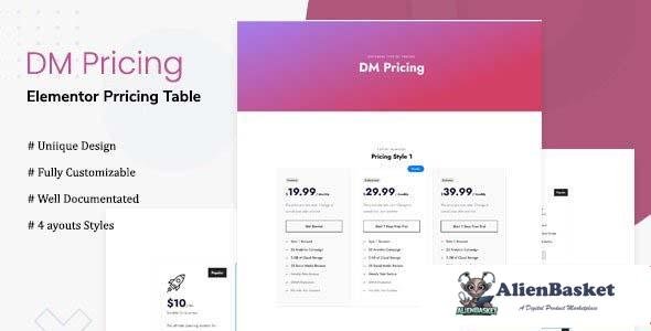 99168  DM Pricing v1.0 