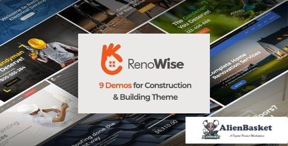 99202  RenoWise v1.0.8 - Construction & Building Theme 
