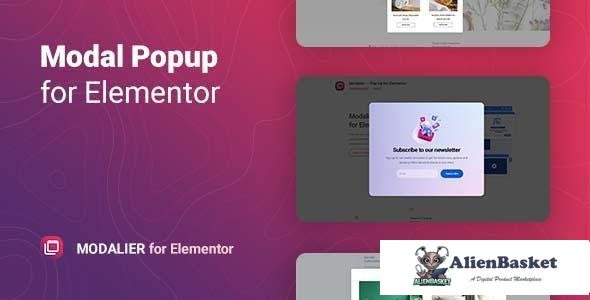 99242  Modalier v1.0 - Modal Popup Window for Elementor 