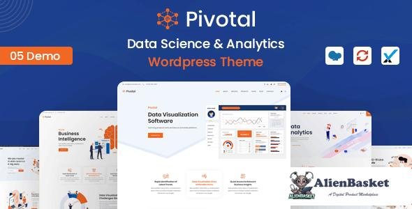 101959  Pivotal v1.2.1 - Data Science & Analytics WordPress Theme 