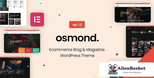 99367  Osmond v1.0 - Ecommerce Magazine WordPress Theme 