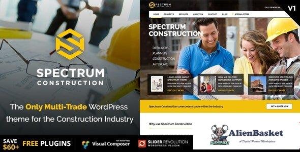 99370  Spectrum v3.1.2 - Multi-Trade Construction Business Theme 