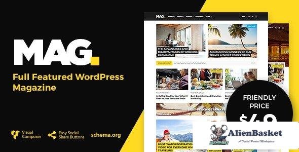 99428  Mag v2.0.6 - Full Featured WordPress Magazine 