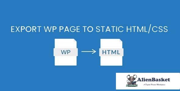 99442  Export WP Pages to Static HTML/CSS Pro v1.0.4 