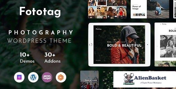 106654  Fototag v1.3.7 - Photography WordPress Theme 