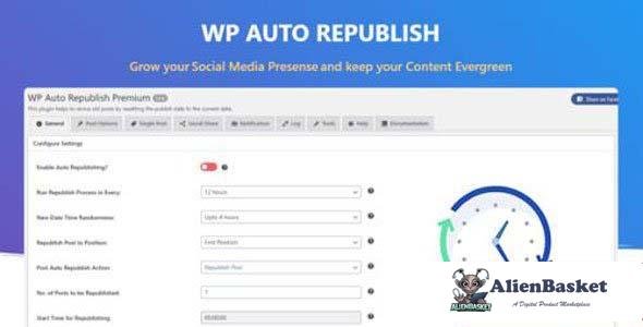 99501  WP Auto Republish Premium v1.2.5.1 