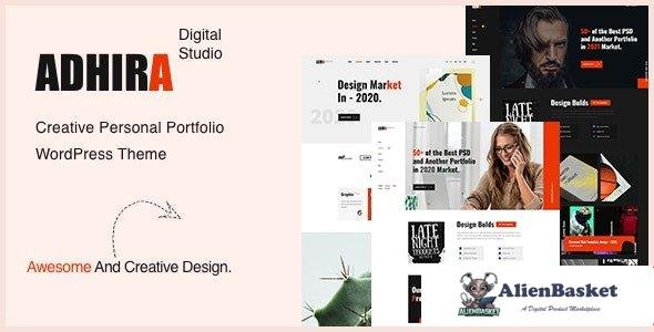 104606  Adhira v2.0.1 - Creative Agency Portfolio WordPress Theme 