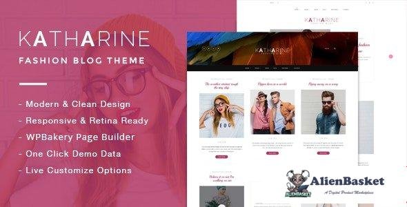 99664  Katharine v1.5 - Modern Fashion Blog Theme 