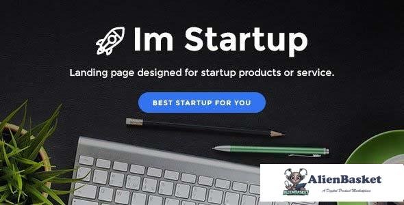 99682  ImStartup v1.3.8 - Startup Landing Page WordPress Theme 