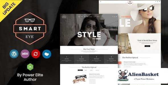 99692  Smart Eye v1.0 - Glasses WooCommerce Wordpress Theme 
