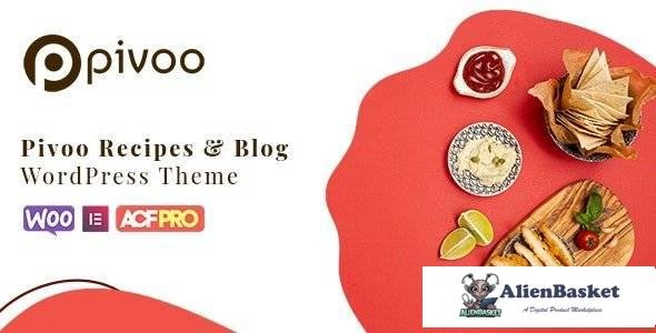 106955  Pivoo v1.2 - Food & Recipe Blog WordPress Theme 