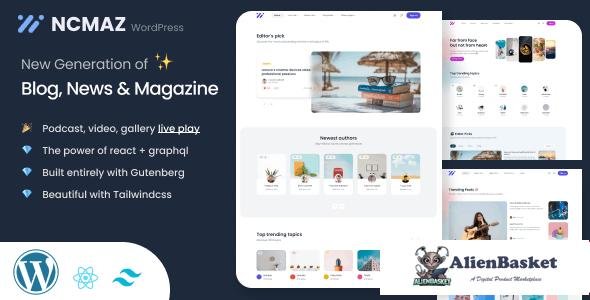 101734  Ncmaz v2.2.0 - Blog Magazine WordPress Theme 