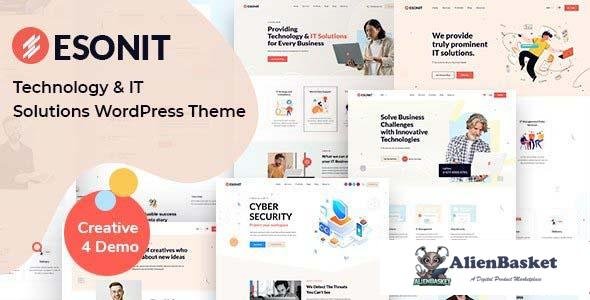 99717  Esonit v1.0 - IT solutions WordPress Theme 