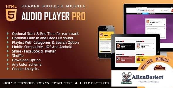 99781  Audio Player PRO v1.0 - Beaver Builder Module 