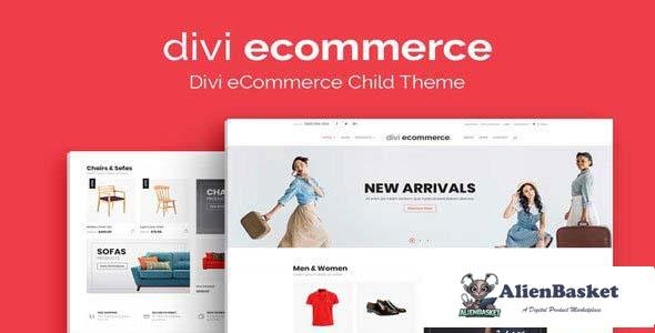 99831  Divi Ecommerce v1.2.9 - Woocommerce Divi Child Theme 