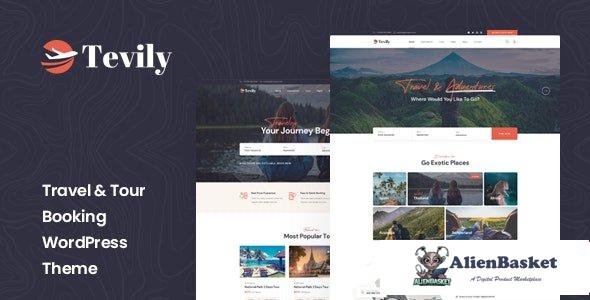 107549  Tevily v1.1.7 - Travel & Tour Booking WordPress Theme 