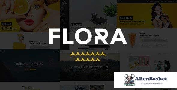 99848  Flora v1.7.3.2 - Responsive Creative WordPress Theme 