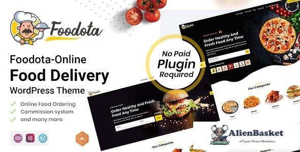 102182  Foodota v1.0.8 - Online Food Delivery WordPress Theme 