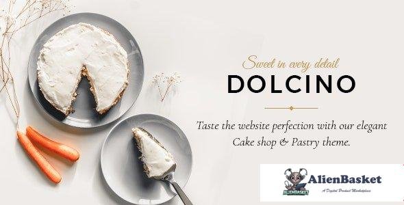 102233  Dolcino v1.6 - Pastry and Cake Shop Theme 