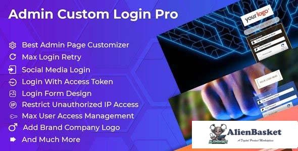 99925  Admin Custom Login Pro v6.4 