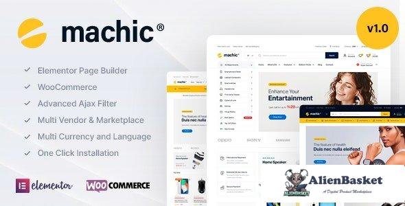99955  Machic v1.0.3 - Electronics Store WooCommerce Theme 