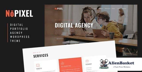 99967  NoPixel v1.0 - Portfolio Agency WordPress Theme 