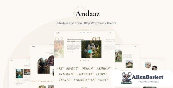 99980  Andaaz v1.0.1 - Lifestyle and Travel Blog WordPress Theme 