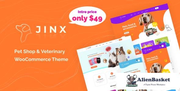 112589  Jinx v1.0.6 - Pet Shop & Veterinary WooCommerce Theme 