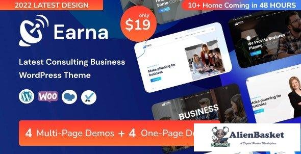 99996  Earna 1.0 - Consulting Business WordPress Theme 