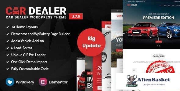 100007  Car Dealer v3.7.0 - Automotive Responsive WordPress Theme 