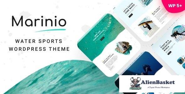 100013  Marinio v1.0.5 - Water Sports WordPress Theme 