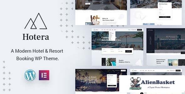 100014  Hotera v1.3 - Resort and Hotel WordPress Theme 