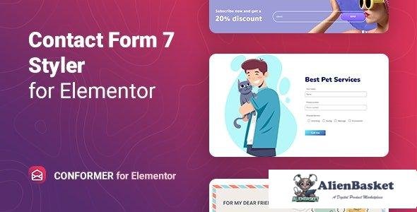 100015  ConFormer v1.0.0 - Contact Form 7 styler for Elementor 