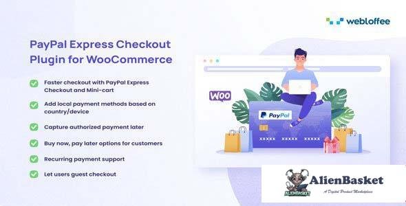 100109  PayPal Express Checkout Payment Gateway for WooCommerce v1.3.5 