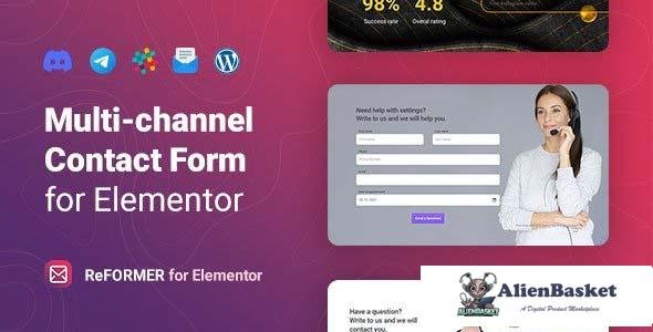 100118  ReFormer v1.0.0 – Multichannel Contact Form for Elementor 