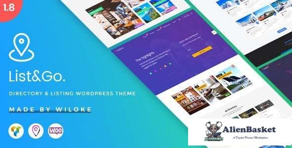 100139  ListGo v1.9.2 - Directory WordPress Theme 
