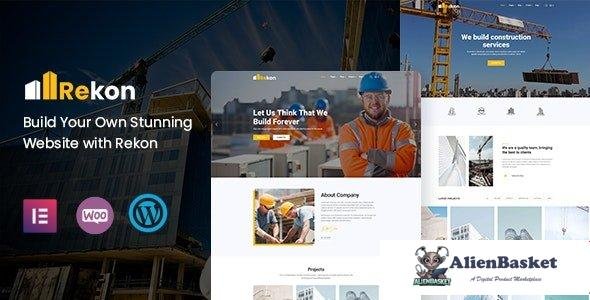 107522  Rekon v1.0.16 - Construction WordPress Theme 