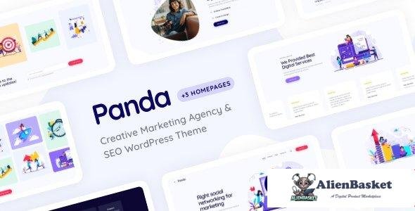 110946  Panda v1.12 - Creative Marketing Agency & SEO WordPress Theme 