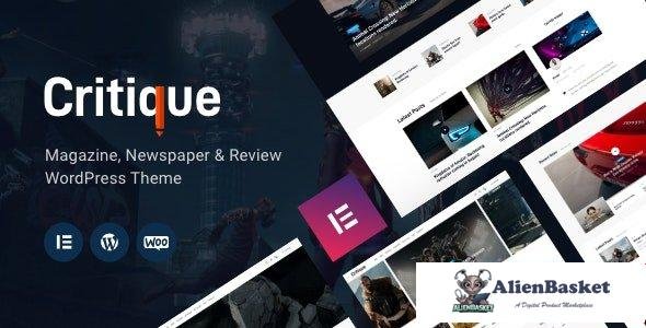 100211  Critique v1.0 - Magazine, Newspaper & Review WordPress Theme 