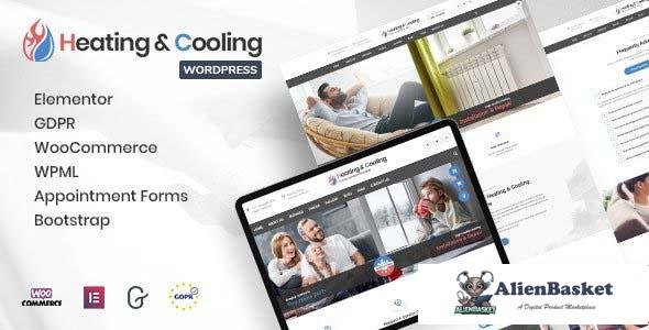 105233  HeaCool v2.6 - Heating & Air Conditioning WordPress Theme 