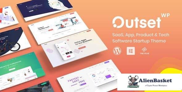 100242  The Outset v1.2.1 - MultiPurpose WordPress Theme for Saas & Startup 