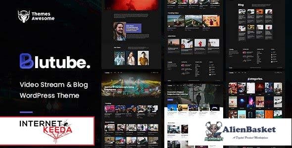 100292  Blutube v1.1 - Video Stream & Blog WordPress Theme 