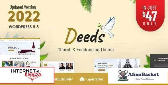 103401  Deeds v8.9 - Best Responsive Nonprofit Church WordPress Theme 