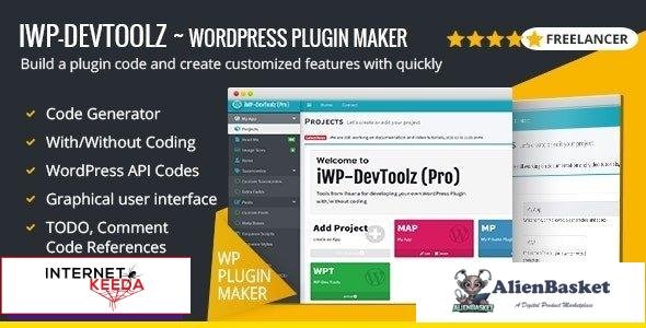 100423  iWP-DevToolz (Pro) - WordPress Plugin Maker + Code Generator v2.0 