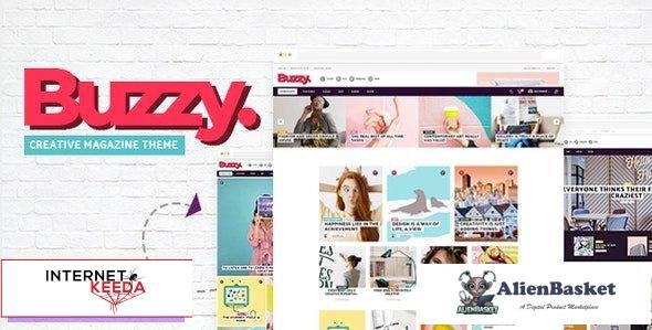 100444  Buzzy v1.6 - Creative Magazine Theme 