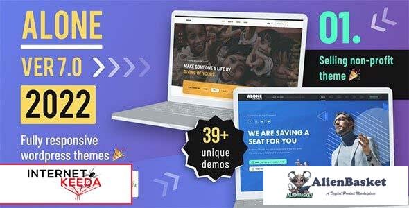 100469  Alone v7.4 - Charity Multipurpose Non-profit WordPress Theme 