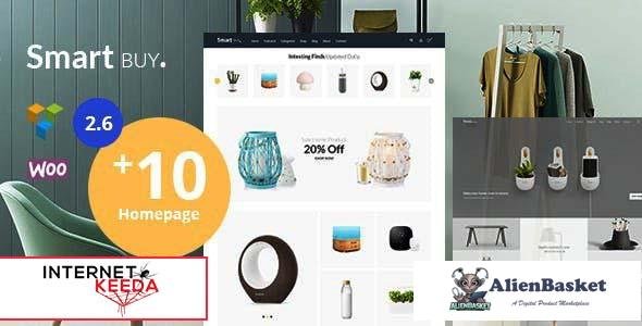 100470  Smartbuy v2.6 - Shop WooCommerce WordPress For Digital and Garden Home Theme 