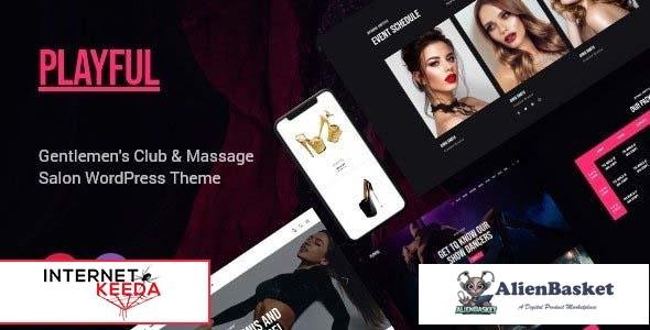 100492  Playful v1.2 - Pole Dance Club & Store WordPress Theme 