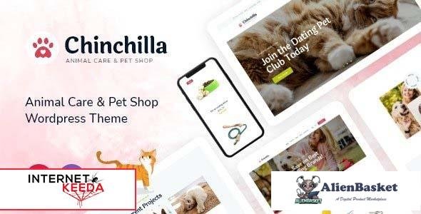 100495  Chinchilla v2.0 - Animal Care & Pet Shop WordPress Theme 